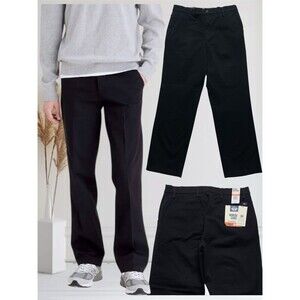 Dockers Workday Khaki Pants Classic Fit Smart 360 Flex Men's W34 L32 Black Color